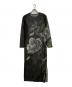 AMERI（アメリ）の古着「UND SKETCH FLOWER SKIN DRESS」｜ネイビー