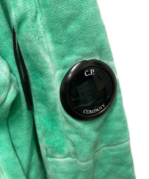 C.P COMPANY（シーピーカンパニー）C.P COMPANY (シーピーカンパニー) レンズオーバーダイフーディ グリーン サイズ:Mの古着・服飾アイテム