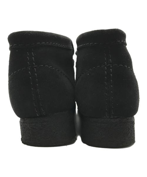 CLARKS（クラークス）CLARKS (クラークス) Wallabee Boot Black Suede ブラック サイズ:22.5cmの古着・服飾アイテム