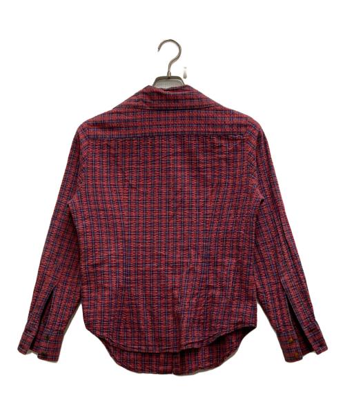 Vivienne Westwood RED LABEL（ヴィヴィアンウエストウッドレッドレーベル）Vivienne Westwood RED LABEL (ヴィヴィアンウエストウッドレッドレーベル) 長袖シャツ レッド サイズ:2の古着・服飾アイテム