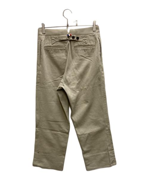 Thom Browne（トムブラウン）Thom Browne (トムブラウン) シンチバッグパンツ ベージュの古着・服飾アイテム