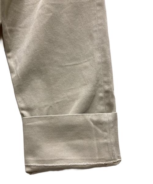Thom Browne（トムブラウン）Thom Browne (トムブラウン) シンチバッグパンツ ベージュの古着・服飾アイテム