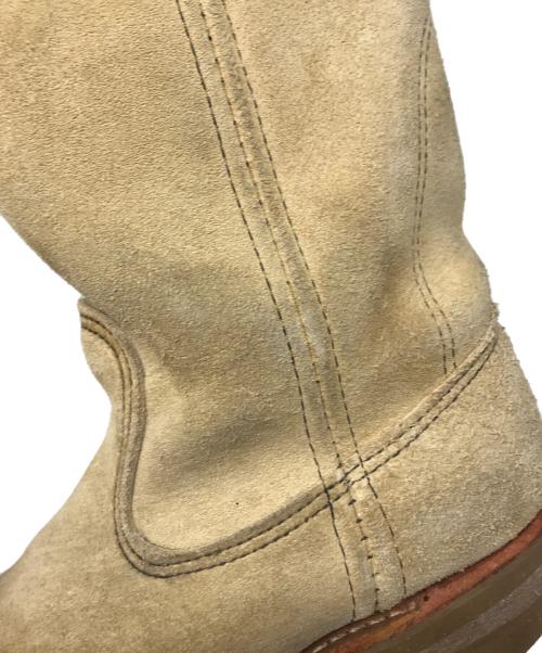 RED WING（レッドウィング）RED WING (レッドウィング) スエードペコスブーツ ベージュ サイズ:US 5の古着・服飾アイテム