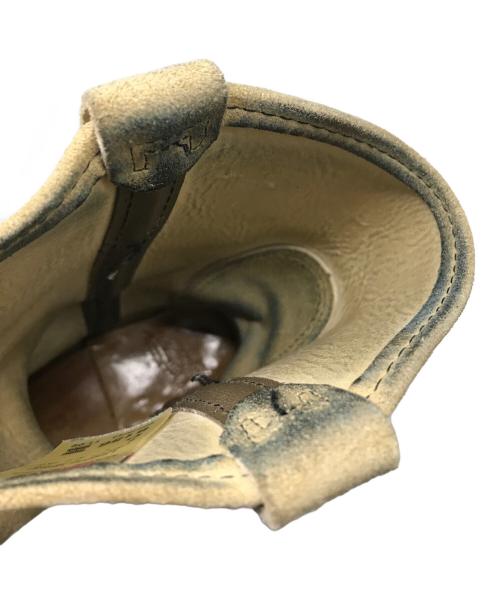 RED WING（レッドウィング）RED WING (レッドウィング) スエードペコスブーツ ベージュ サイズ:US 5の古着・服飾アイテム