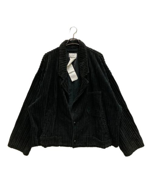 doublet（ダブレット）doublet (ダブレット) CORDUROY CUT-OFF JACKET ブラック サイズ:Ⅼの古着・服飾アイテム