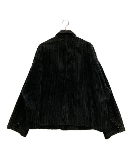 doublet（ダブレット）doublet (ダブレット) CORDUROY CUT-OFF JACKET ブラック サイズ:Ⅼの古着・服飾アイテム
