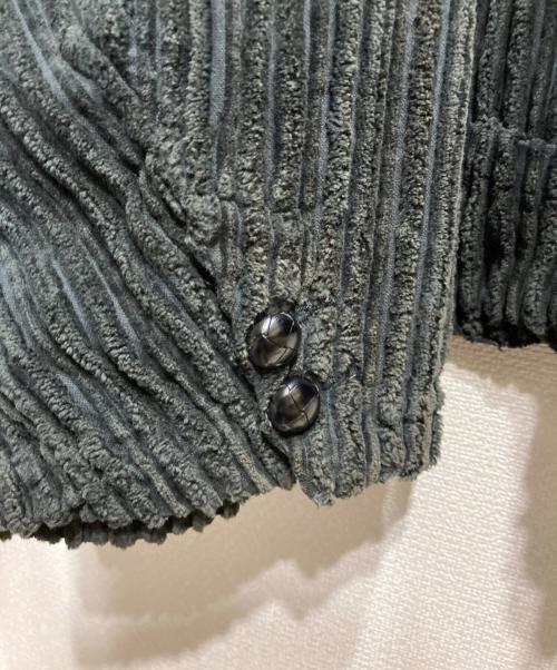 doublet（ダブレット）doublet (ダブレット) CORDUROY CUT-OFF JACKET ブラック サイズ:Ⅼの古着・服飾アイテム