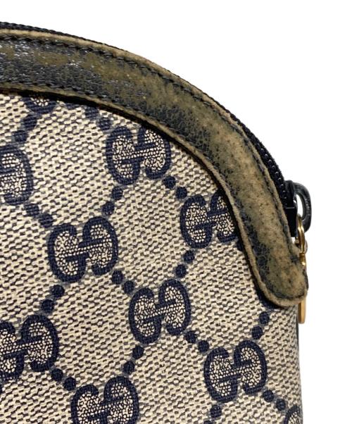 GUCCI（グッチ）GUCCI (グッチ) ショルダーバッグ ネイビーの古着・服飾アイテム
