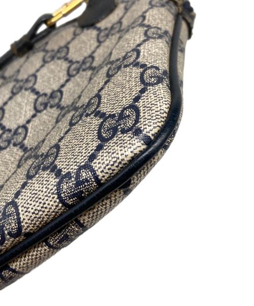 GUCCI（グッチ）GUCCI (グッチ) ショルダーバッグ ネイビーの古着・服飾アイテム
