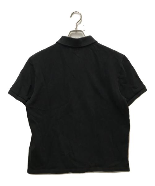 AMI Alexandre Mattiussi（アミアレクサンドルマテュッシ）AMI Alexandre Mattiussi (アミアレクサンドルマテュッシ) ロゴポロシャツ ブラック サイズ:XLの古着・服飾アイテム