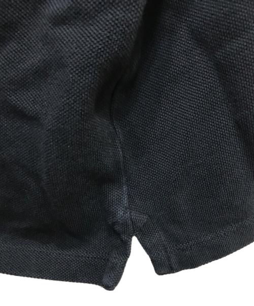 AMI Alexandre Mattiussi（アミアレクサンドルマテュッシ）AMI Alexandre Mattiussi (アミアレクサンドルマテュッシ) ロゴポロシャツ ブラック サイズ:XLの古着・服飾アイテム