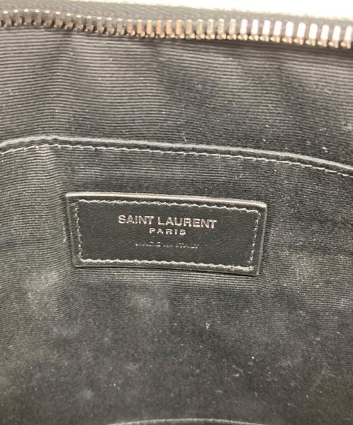 Saint Laurent Paris（サンローランパリ）Saint Laurent Paris (サンローランパリ) クラッチバッグ ブラックの古着・服飾アイテム