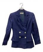 Christian Diorクリスチャン ディオール）の古着「スカートスーツ」｜ネイビー