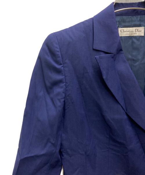 Christian Dior（クリスチャン ディオール）Christian Dior (クリスチャン ディオール) スカートスーツ ネイビー サイズ:38の古着・服飾アイテム
