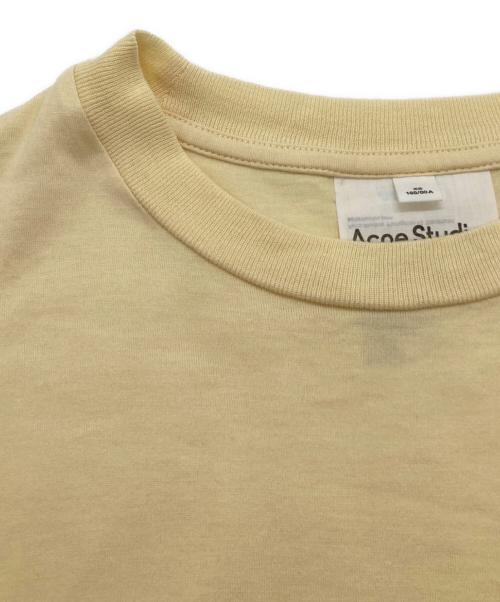 Acne studios（アクネ ストゥディオズ）Acne studios (アクネ ストゥディオズ) クルーネックTEE FN-WN-TSHI000336 イエロー サイズ:XSの古着・服飾アイテム