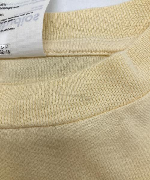 Acne studios（アクネ ストゥディオズ）Acne studios (アクネ ストゥディオズ) クルーネックTEE FN-WN-TSHI000336 イエロー サイズ:XSの古着・服飾アイテム