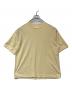 Acne studios（アクネ ストゥディオズ）の古着「クルーネックTEE FN-WN-TSHI000336」｜イエロー