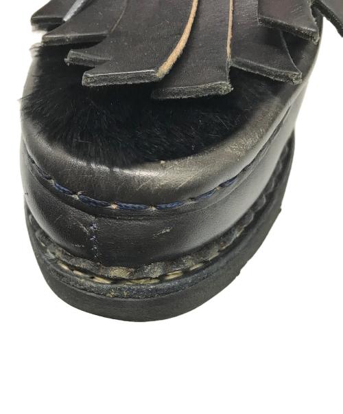 PARABOOT（パラブーツ）PARABOOT (パラブーツ) UNITED ARROWS (ユナイテッドアローズ) 別注ミカエル ファーチロリアンシューズ ブラック サイズ:3の古着・服飾アイテム