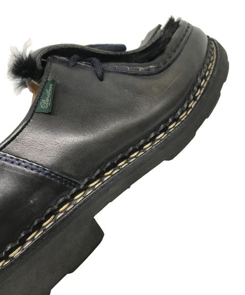 PARABOOT（パラブーツ）PARABOOT (パラブーツ) UNITED ARROWS (ユナイテッドアローズ) 別注ミカエル ファーチロリアンシューズ ブラック サイズ:3の古着・服飾アイテム