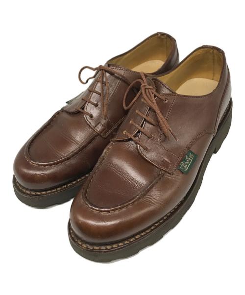 PARABOOT（パラブーツ）PARABOOT (パラブーツ) シャンボード レザーシューズ ブラウン サイズ:3の古着・服飾アイテム