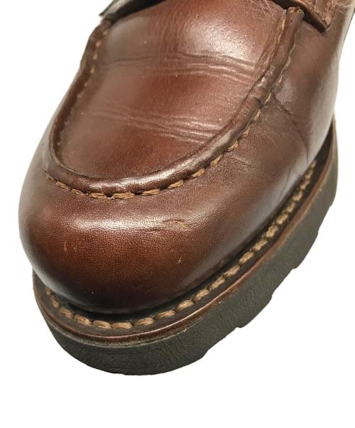 PARABOOT（パラブーツ）PARABOOT (パラブーツ) シャンボード レザーシューズ ブラウン サイズ:3の古着・服飾アイテム