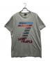 EA7（イーエーセブン）の古着「ロゴプリントTシャツ」｜グレー