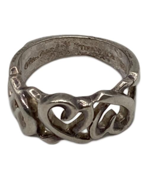 TIFFANY & Co.（ティファニー）Tiffany & Co. (ティファニー) ラビングトリプルハートリング シルバー サイズ:8号の古着・服飾アイテム