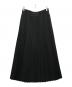 STEVEN ALAN（スティーブンアラン）の古着「PLEATED MAXI SKIRT」｜ブラック