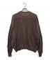 PHINGERIN (フィンガリン) WINDOW WEB SWEATER ブラウン サイズ:L：6000円