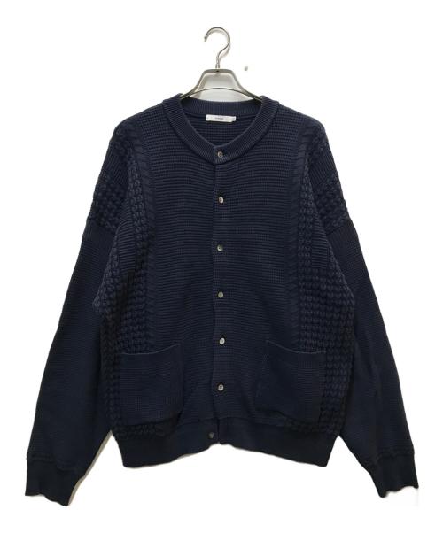 yashiki（ヤシキ）YASHIKI (ヤシキ) Akigumo Cardigan ネイビー サイズ:3の古着・服飾アイテム