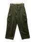BLURHMS（ブラームス）の古着「Cotton Serge 47 Pants」｜カーキ