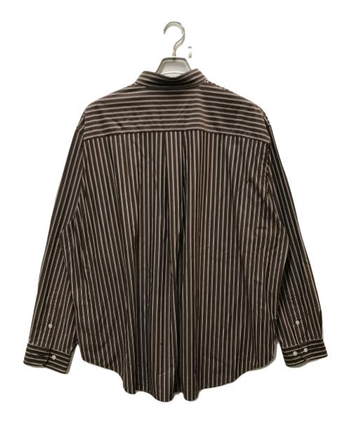 KANEMASA PHIL.（カネマサフィル）KANEMASA PHIL. (カネマサフィル) +81別注OX DRESS KNIT SHIRT ブラウン サイズ:Lの古着・服飾アイテム