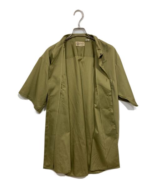 VINTAGE（ヴィンテージ）VINTAGE (ヴィンテージ) 60's USA製ボーイスカウトオープンカラーシャツ ベージュ サイズ:Lの古着・服飾アイテム