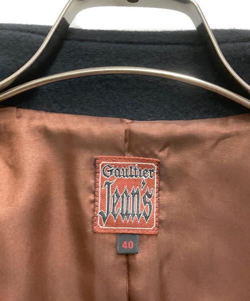 GAULTIER JEANS（ゴルチエジーンズ）GAULTIER JEANS (ゴルチエジーンズ) 90sカットオフコート ブラック サイズ:40の古着・服飾アイテム