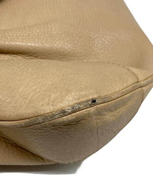 Salvatore Ferragamo（サルヴァトーレ フェラガモ）Salvatore Ferragamo (サルヴァトーレ フェラガモ) ガンチーニハンドバッグ ベージュの古着・服飾アイテム