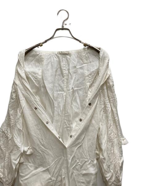 vita kin（ヴィタキン）VITA KIN (ヴィタキン) リネンオールインワン ホワイト サイズ:XSの古着・服飾アイテム