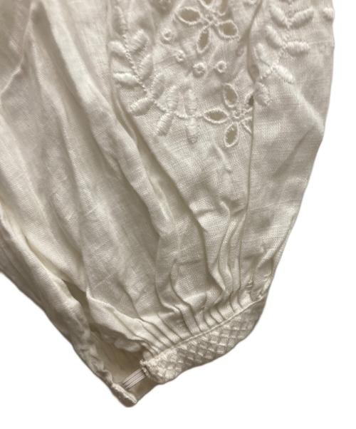 vita kin（ヴィタキン）VITA KIN (ヴィタキン) リネンオールインワン ホワイト サイズ:XSの古着・服飾アイテム