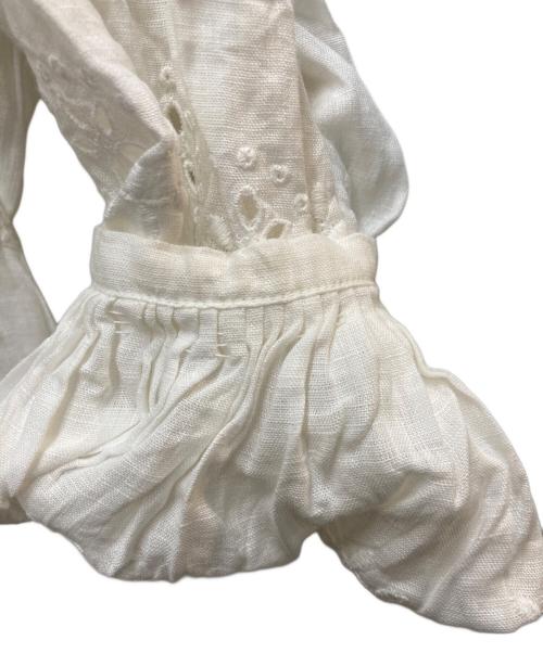 vita kin（ヴィタキン）VITA KIN (ヴィタキン) リネンオールインワン ホワイト サイズ:XSの古着・服飾アイテム