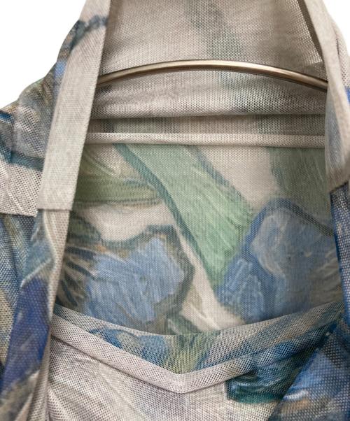 sahara（サハラ）sahara (サハラ) High Neck Sheer Top ブルー サイズ:不明の古着・服飾アイテム