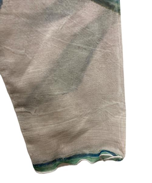 sahara（サハラ）sahara (サハラ) High Neck Sheer Top ブルー サイズ:不明の古着・服飾アイテム