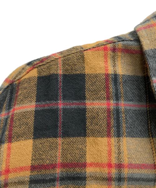 SUPREME（シュプリーム）Supreme (シュプリーム) Plaid Flannel Shirt ブラウン サイズ:Ⅿの古着・服飾アイテム
