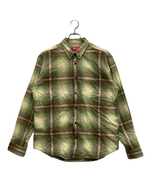 SUPREME（シュプリーム）Supreme (シュプリーム) Plaid Flannel Shirt ブラウン サイズ:Ⅿの古着・服飾アイテム