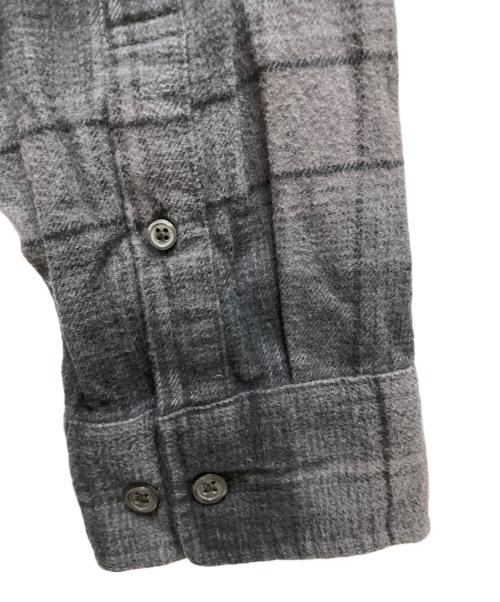 SUPREME（シュプリーム）Supreme (シュプリーム) Plaid Flannel Shirt グレー サイズ:Ⅿの古着・服飾アイテム