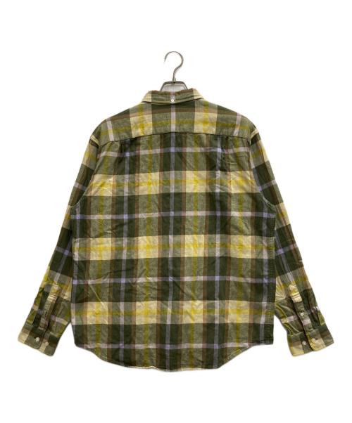 SUPREME（シュプリーム）Supreme (シュプリーム) Plaid Flannel Shirt 黄緑 サイズ:Ⅿの古着・服飾アイテム