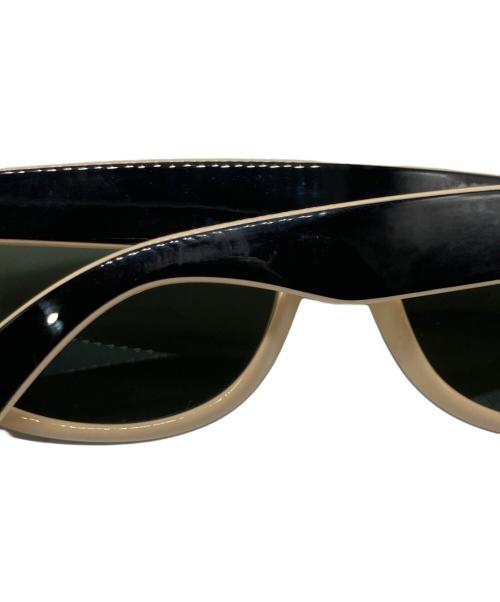 RAY-BAN（レイバン）RAY-BAN (レイバン) ニューウェイファーラー ベージュ×ブラック サイズ:875　52▢18の古着・服飾アイテム