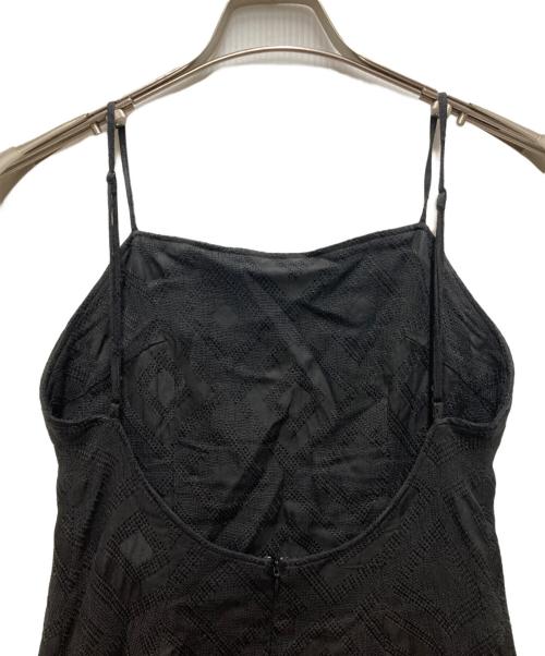ERiKOKATORi（エリコカトリ）ERIKOKATORI (エリコカトリ) キャミワンピース ブラック サイズ:FREEの古着・服飾アイテム