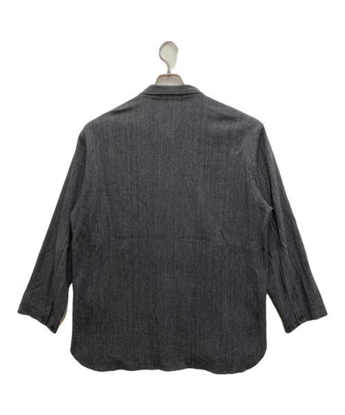 nestrobe confect（ネストローブ コンフェクト）nestrobe confect (ネストローブ コンフェクト) コットントビーワークシャツ ネイビー サイズ:4の古着・服飾アイテム