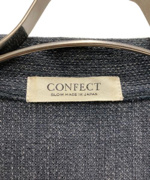 nestrobe confect（ネストローブ コンフェクト）nestrobe confect (ネストローブ コンフェクト) コットントビーワークシャツ ネイビー サイズ:4の古着・服飾アイテム