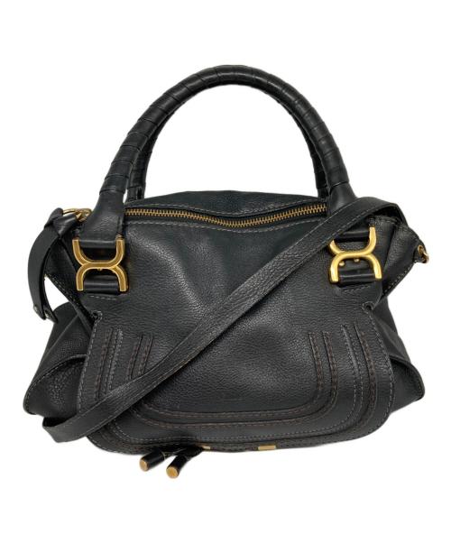 Chloe（クロエ）Chloe (クロエ) Marcie Leather Tote Bag ブラックの古着・服飾アイテム
