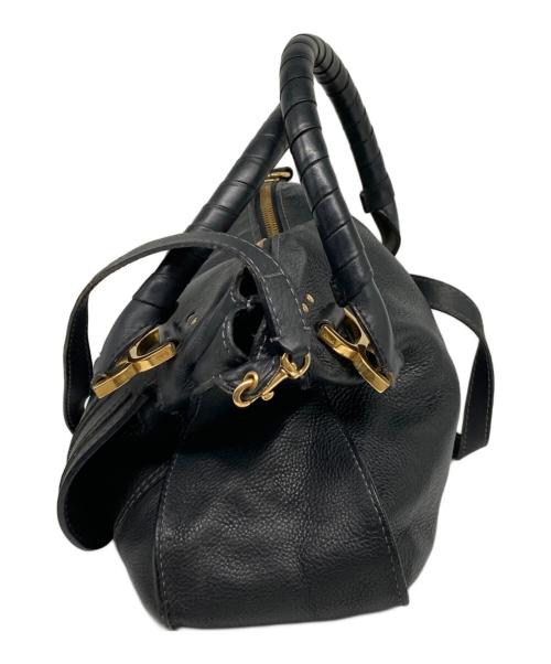 Chloe（クロエ）Chloe (クロエ) Marcie Leather Tote Bag ブラックの古着・服飾アイテム
